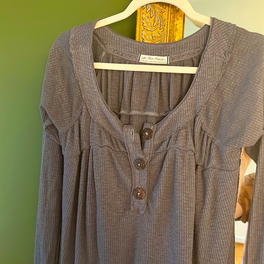 Henley Long Sleeve Top